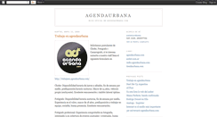 Desktop Screenshot of agendaurbana.blogspot.com