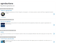 Tablet Screenshot of agendaurbana.blogspot.com