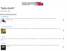 Tablet Screenshot of dollsandstuffs.blogspot.com