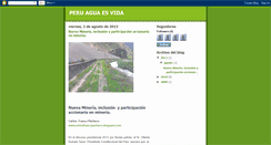 Desktop Screenshot of aguaesvidaperu.blogspot.com