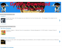 Tablet Screenshot of gratify-download.blogspot.com