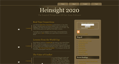 Desktop Screenshot of heinsight2020.blogspot.com