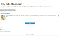 Tablet Screenshot of jellycakehouse.blogspot.com