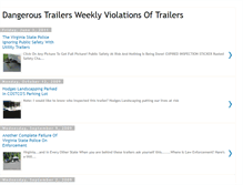 Tablet Screenshot of dangeroustrailersweeklyviolations.blogspot.com