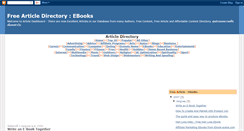 Desktop Screenshot of ebooksarticle.blogspot.com