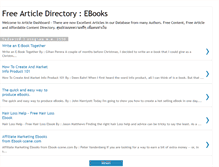 Tablet Screenshot of ebooksarticle.blogspot.com