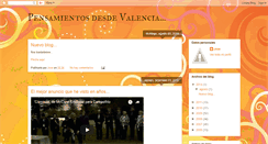 Desktop Screenshot of pensaenvalencia.blogspot.com