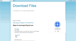 Desktop Screenshot of filesdownloadhelp.blogspot.com