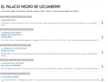 Tablet Screenshot of lecumberrinegro.blogspot.com