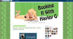 Desktop Screenshot of bookingitwithhayleyg.blogspot.com