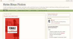 Desktop Screenshot of heimbinasfiction.blogspot.com