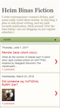 Mobile Screenshot of heimbinasfiction.blogspot.com
