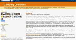 Desktop Screenshot of campingcookbook.blogspot.com