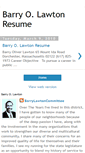 Mobile Screenshot of barryolawtonresume.blogspot.com