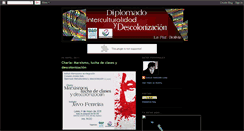 Desktop Screenshot of interculturalidadiiicab.blogspot.com