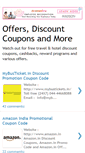 Mobile Screenshot of offersndiscount.blogspot.com