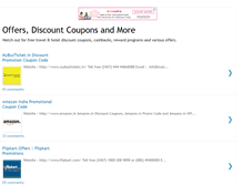 Tablet Screenshot of offersndiscount.blogspot.com