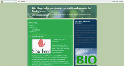 Desktop Screenshot of il-biologico.blogspot.com