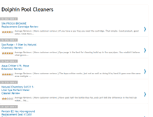 Tablet Screenshot of dolphinpoolcleaners.blogspot.com