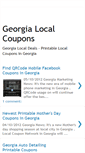 Mobile Screenshot of georgia-local-coupons.blogspot.com