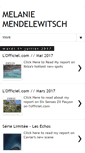Mobile Screenshot of melaniemendelewitsch.blogspot.com