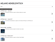 Tablet Screenshot of melaniemendelewitsch.blogspot.com