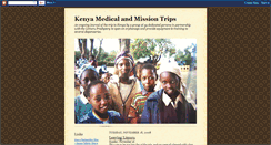 Desktop Screenshot of kenyamissionteam.blogspot.com