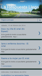 Mobile Screenshot of larespuestallega.blogspot.com