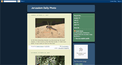 Desktop Screenshot of jerusalemdailyphoto.blogspot.com