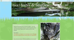 Desktop Screenshot of banyoles-recs-hortes.blogspot.com