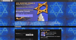 Desktop Screenshot of kolshofarjudaica.blogspot.com