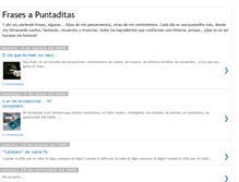 Tablet Screenshot of frasesapuntaditas.blogspot.com
