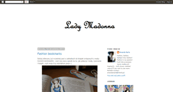 Desktop Screenshot of ladymadonnafashion.blogspot.com
