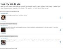 Tablet Screenshot of frommypentoyou.blogspot.com