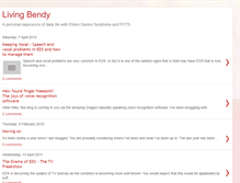 Tablet Screenshot of livingbendy.blogspot.com