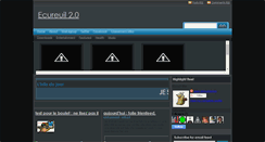 Desktop Screenshot of ecureuildeuxpointzero.blogspot.com