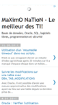Mobile Screenshot of maximo-nation.blogspot.com