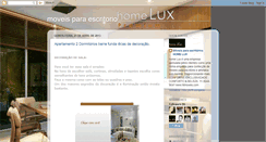 Desktop Screenshot of homeluxmoveis.blogspot.com