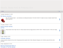 Tablet Screenshot of mindahatibudi.blogspot.com