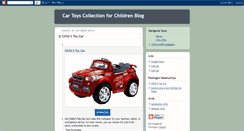 Desktop Screenshot of carstoys.blogspot.com