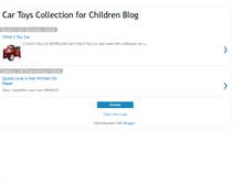 Tablet Screenshot of carstoys.blogspot.com