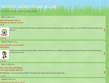 Tablet Screenshot of bungamuslim.blogspot.com