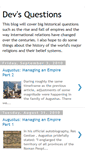Mobile Screenshot of devsquestions.blogspot.com