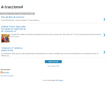 Tablet Screenshot of a-traccionx4.blogspot.com