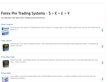 Tablet Screenshot of forexprotrading.blogspot.com