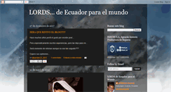 Desktop Screenshot of lordsdeecuador.blogspot.com