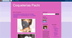 Desktop Screenshot of coqueteriaspachi.blogspot.com