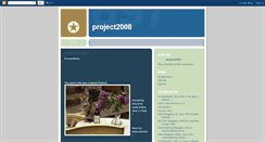 Desktop Screenshot of project2008-project2008.blogspot.com