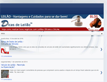 Tablet Screenshot of dicasdeleilao.blogspot.com