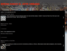 Tablet Screenshot of breakdancearteurbano.blogspot.com